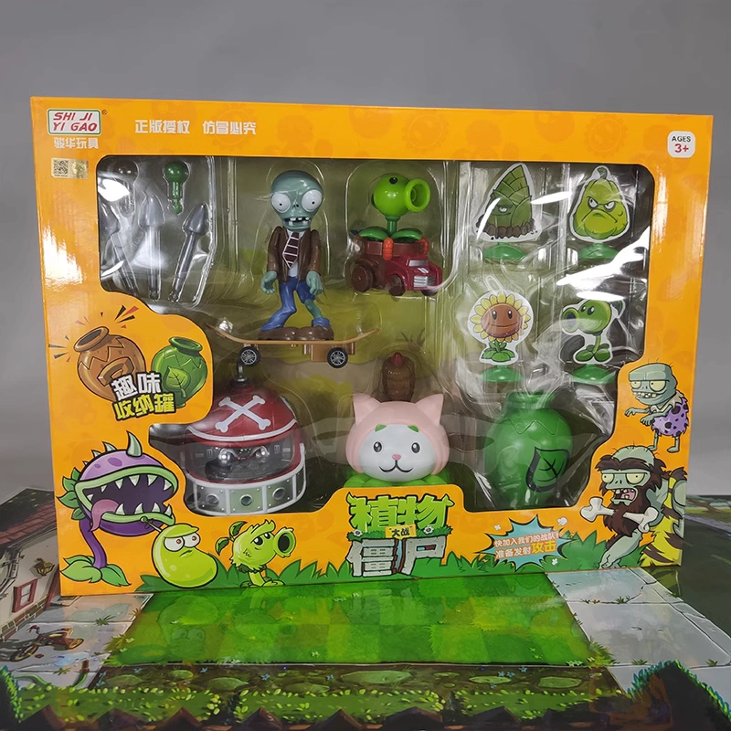 Board Game Zombie - Plants VS Zombies Pea Gunner Collection