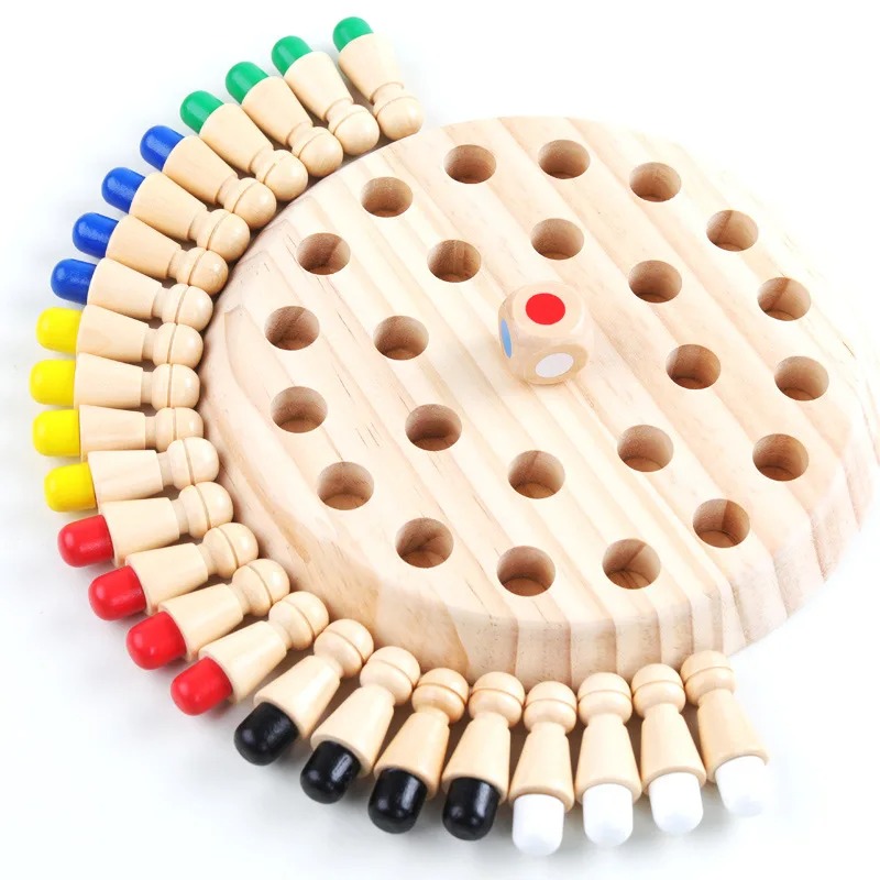 Board Game Oath - Wooden Memory Match Stick Chess Color