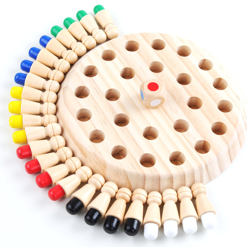 Board Game Oath - Wooden Memory Match Stick Chess Color