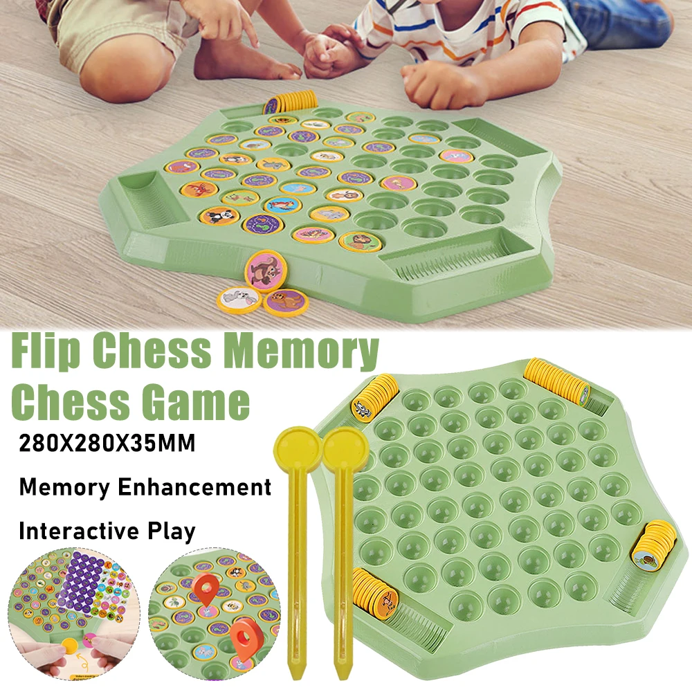Board Game Oath - Flip Chess Memory Board Game Kids