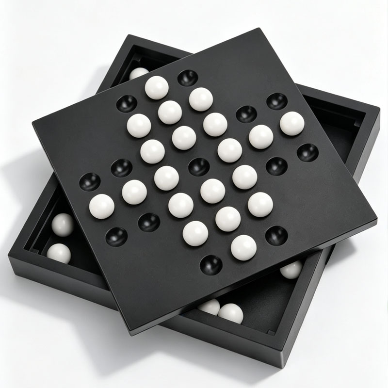 Board Game Strategi - Classical Single Player Chess Peg Solitaire