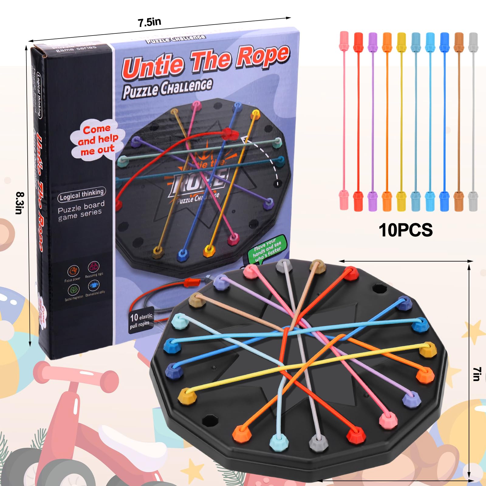 Kids Untie The Rope Board Game - Board Game Ranking ulasan dan harga