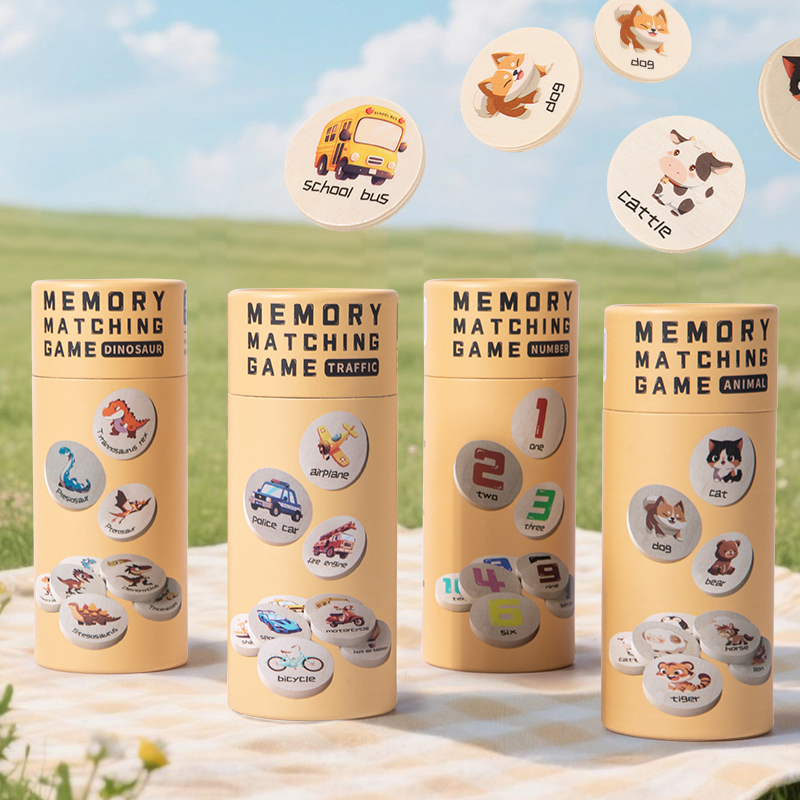 Wooden Memory Match Stick Ches - Board Game Oath ulasan dan harga