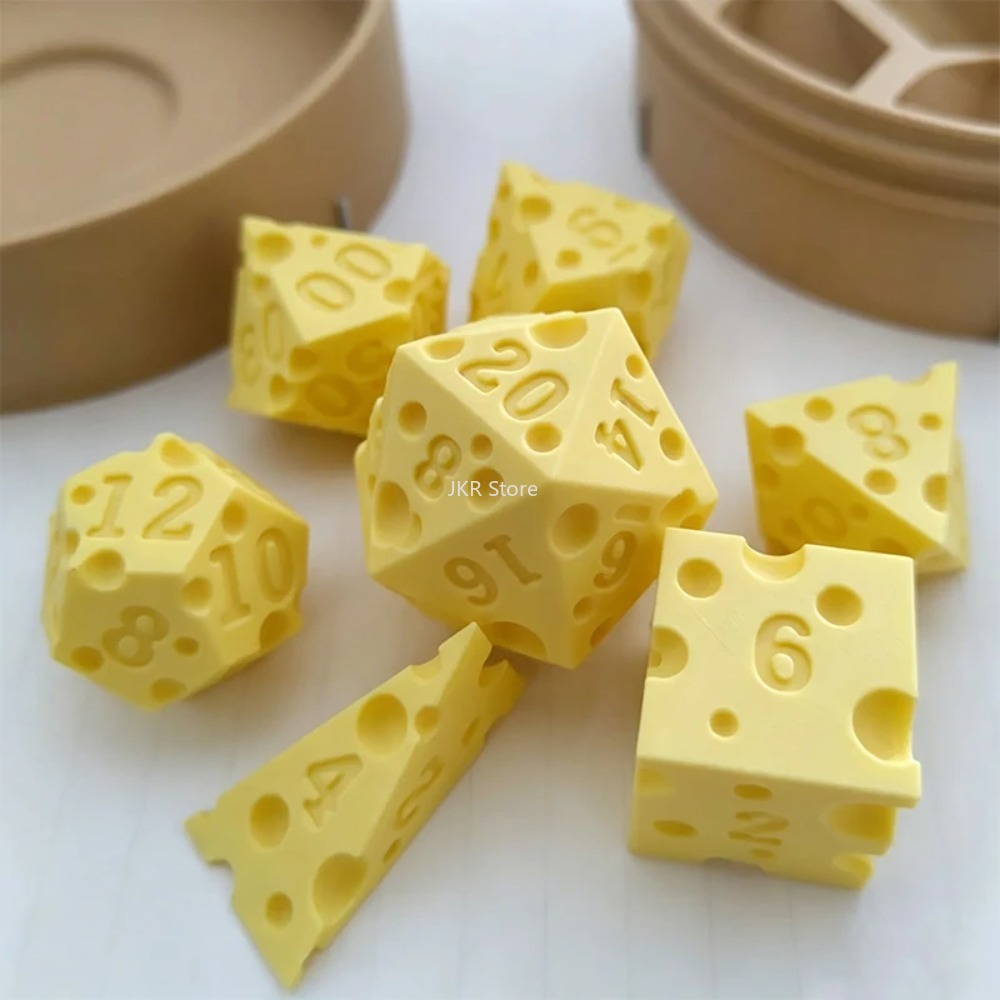 Irregular Cheese Dice Box Orna - Board Game Review ulasan dan harga