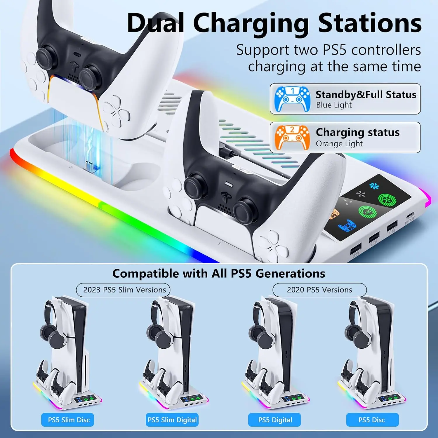 Cooler Fan For Sony PS5 Consol - Board Game For 5 Players ulasan dan harga