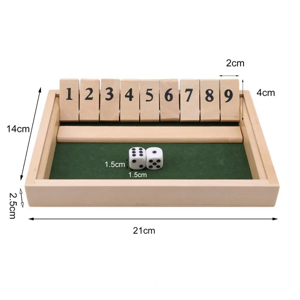 2-4 Player Wooden Math Flaps & - Board Game Review ulasan dan harga