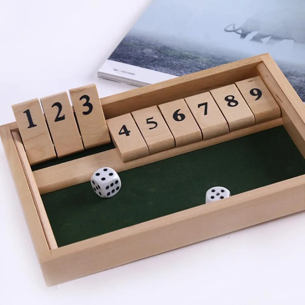 2-4 Player Wooden Math Flaps & - Board Game Review ulasan dan harga