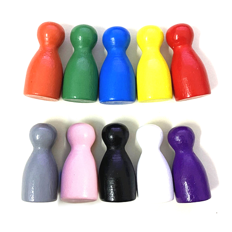 100 Pcs/Set 24*12mm Chess Piec - Board Game Sequence ulasan dan harga