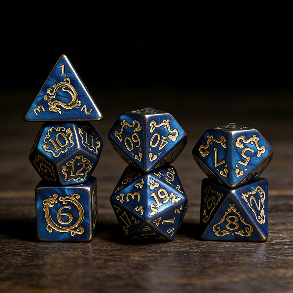 DND Dice 7Pcs/set Dragon Patte - Board Game Dnd ulasan dan harga