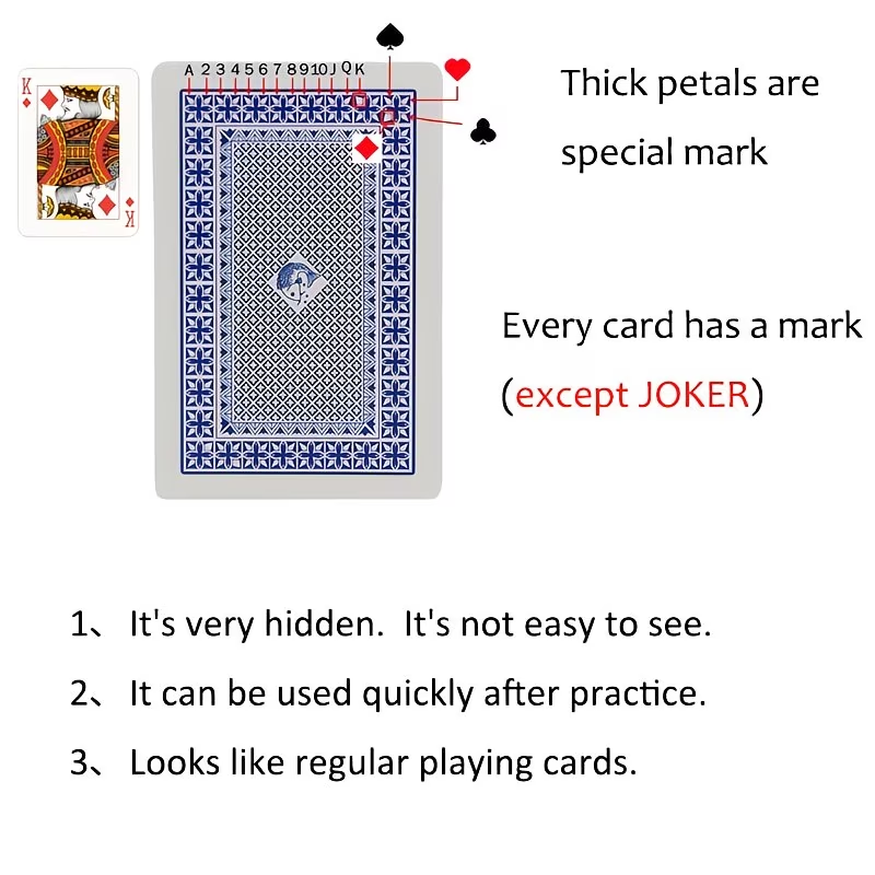 Secret Marked Poker Cards See  - Board Game Ranking ulasan dan harga