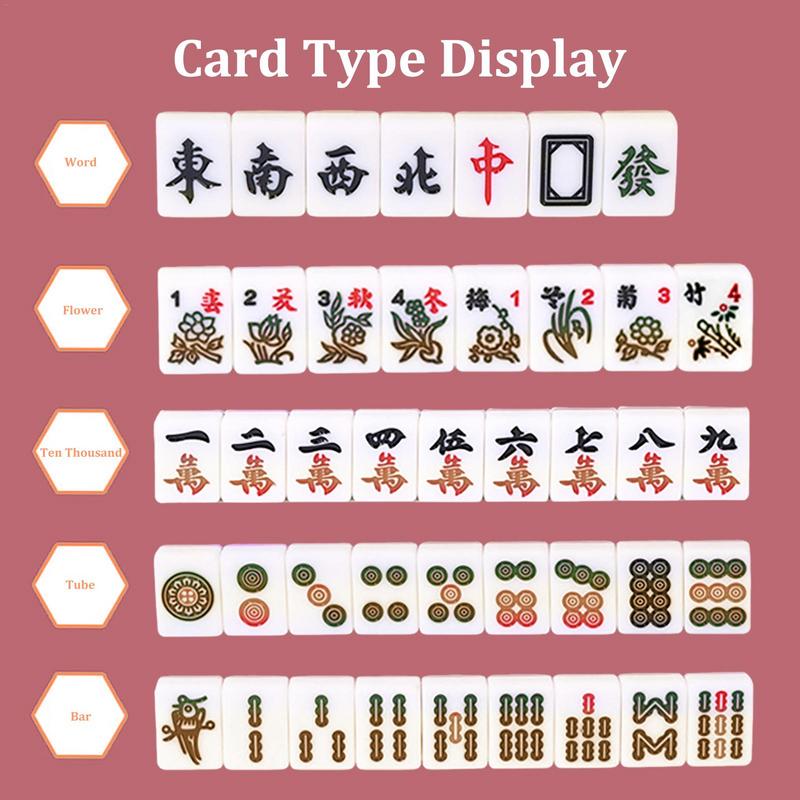 Mahjong Sets Board Game With L - Board Game Pdf ulasan dan harga