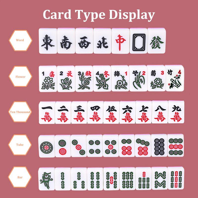 Mahjong Sets Board Game With L - Board Game Pdf ulasan dan harga