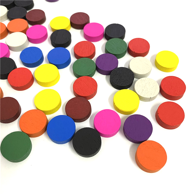 100pieces Diameter 15*5MM Wood - Board Game Sequence ulasan dan harga