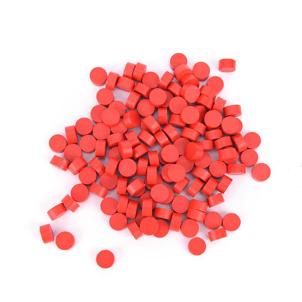 100PCS Game token 10*5MM Disc  - Board Game Sequence ulasan dan harga