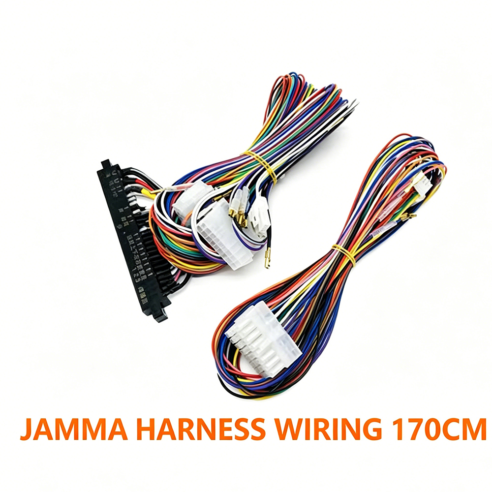 28Pin JAMMA Arcade Wiring Harn - Board Game For 5 Players ulasan dan harga