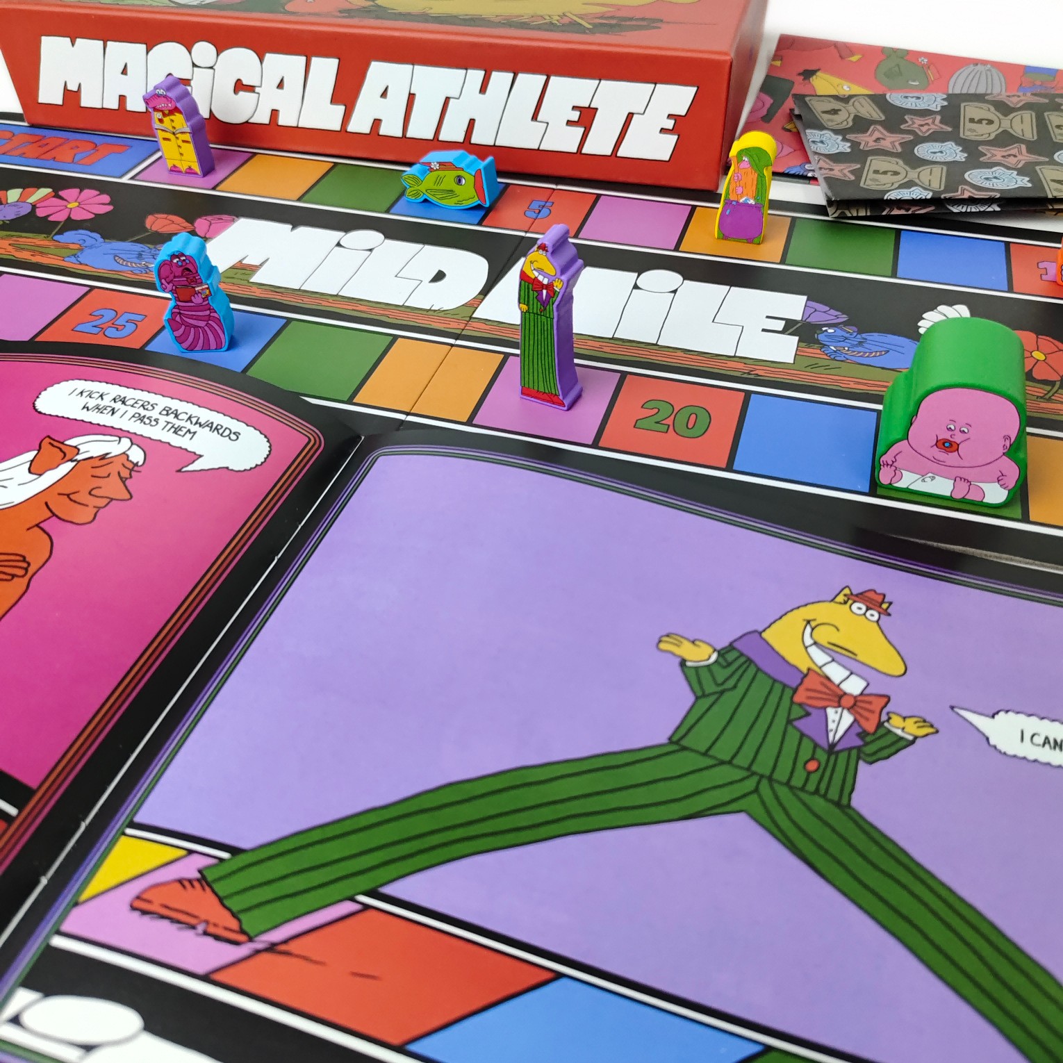 MAGICAL ATHLETE Card Game Part - Board Game Strategi ulasan dan harga