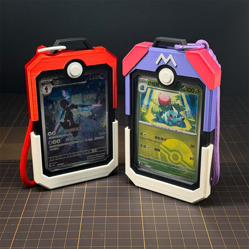 Poke Ball Vertical Card Holder - Board Game Dots ulasan dan harga