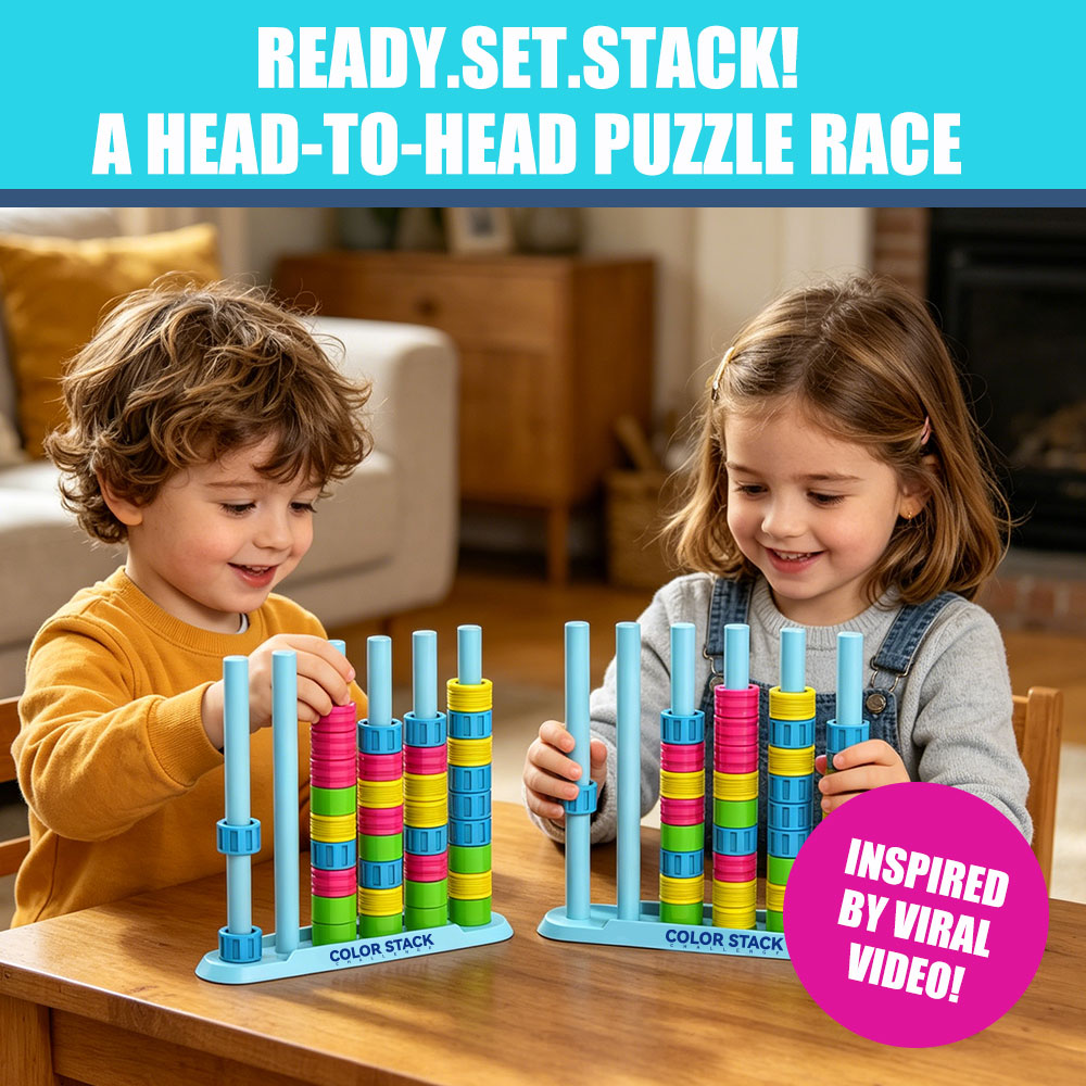 Color Stack Challenge A Fast-P - Board Game Strategi ulasan dan harga