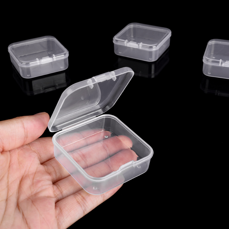 2 Sizes Clear Small Containers - Board Game Review ulasan dan harga