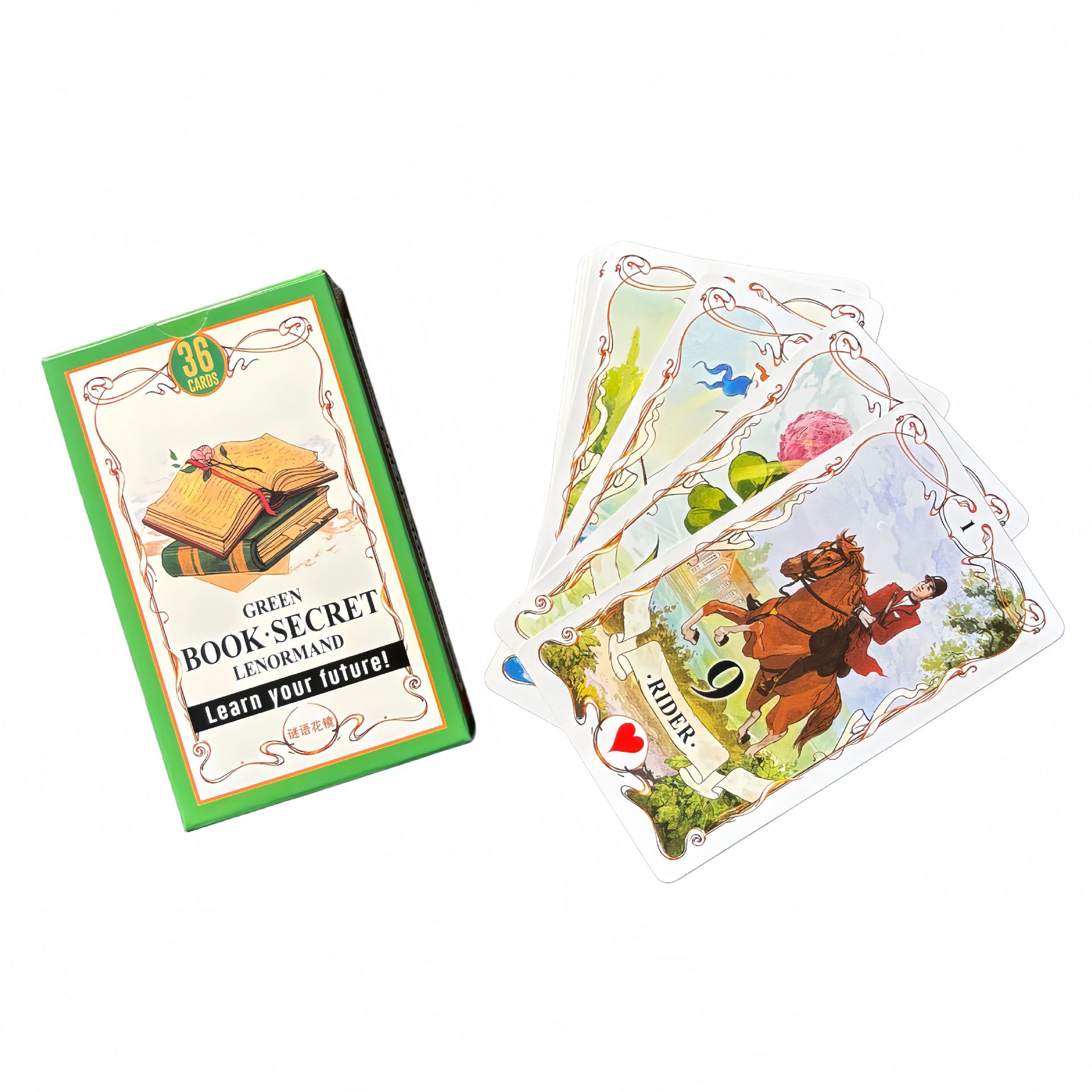 Green Book Secret Lenormand Or - Board Game Life ulasan dan harga