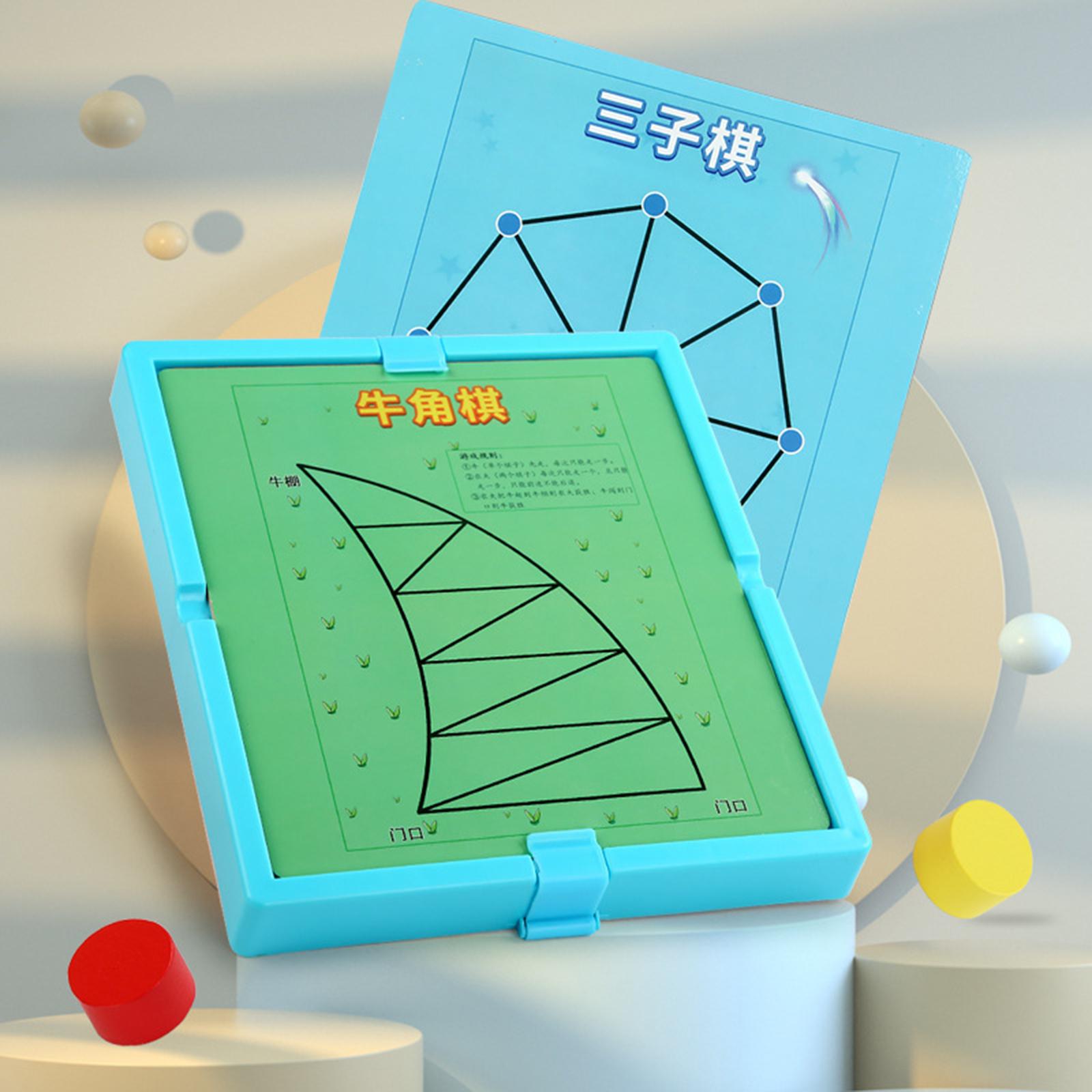 Portable 5 in 1 Board Game Tea - Board Game For 5 Players ulasan dan harga