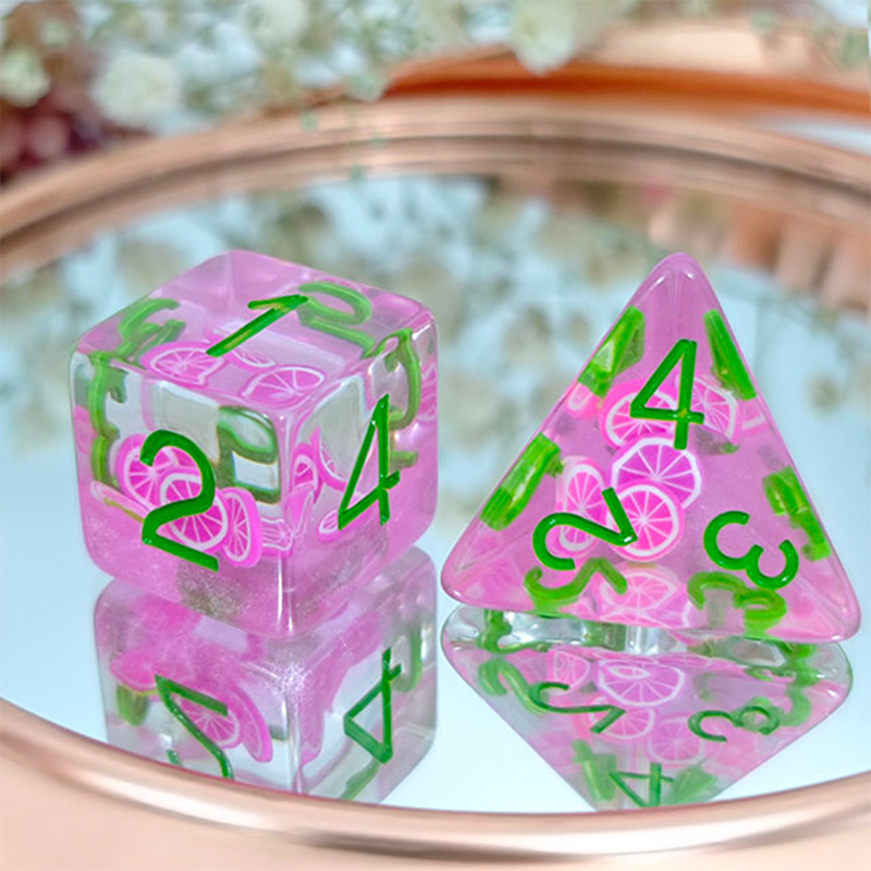 7Pcs/Set Dices Board Games Acc - Board Game Dnd ulasan dan harga