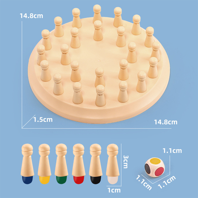 Imitation Wooden Memory Match  - Board Game Oath ulasan dan harga