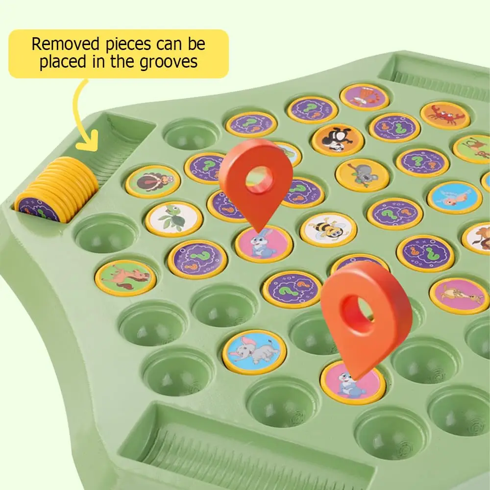 1PC Animal/Fruit Flip Chess 54 - Board Game Oath ulasan dan harga