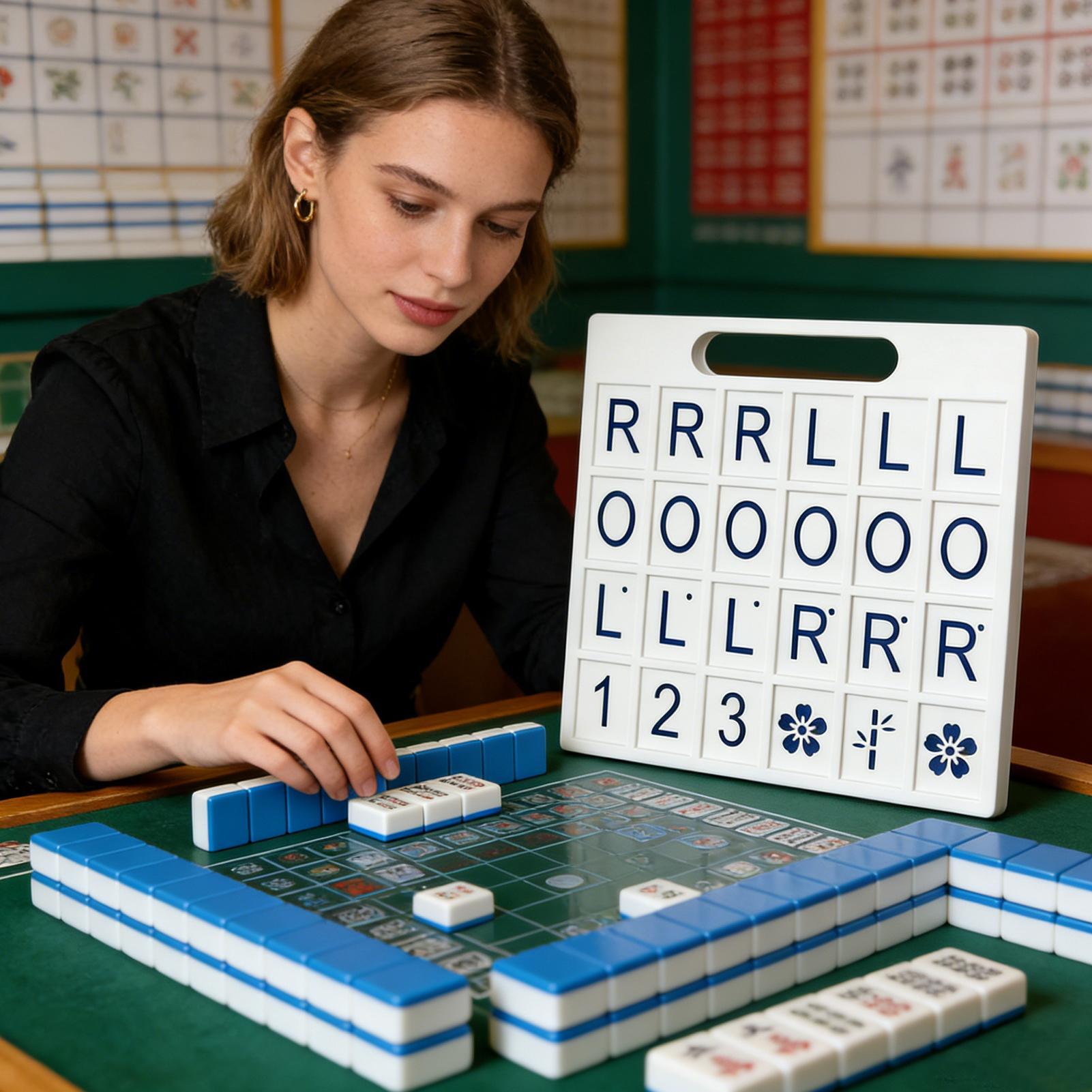 Solo Mahjong Board 24 Slots Po - Board Game Strategi ulasan dan harga