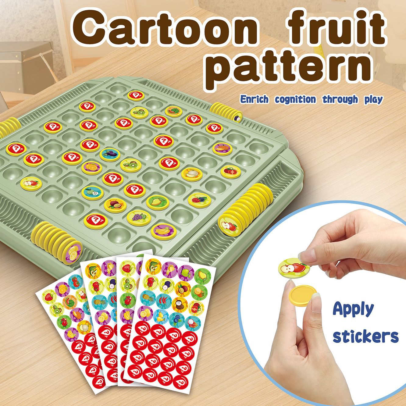 Fruit Flip Chess Memory Match  - Board Game Oath ulasan dan harga