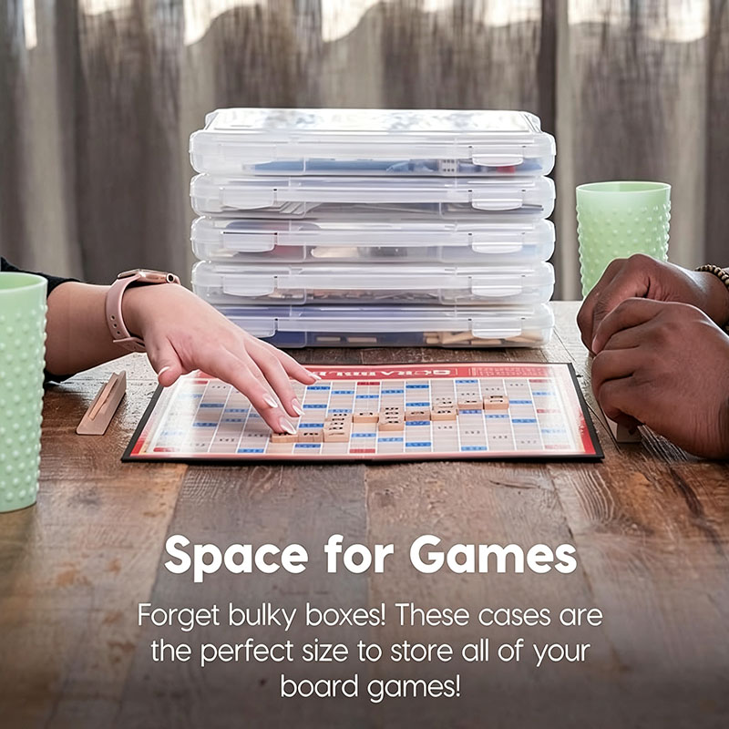 2 Pack Clear Slim Board Game S - Board Game Review ulasan dan harga