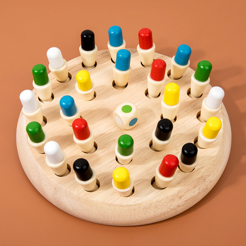 Kids Wooden Memory Match Stick - Board Game Oath ulasan dan harga
