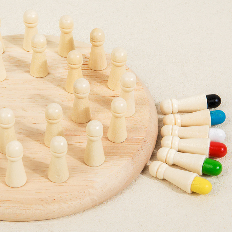 Kids Wooden Memory Match Stick - Board Game Oath ulasan dan harga