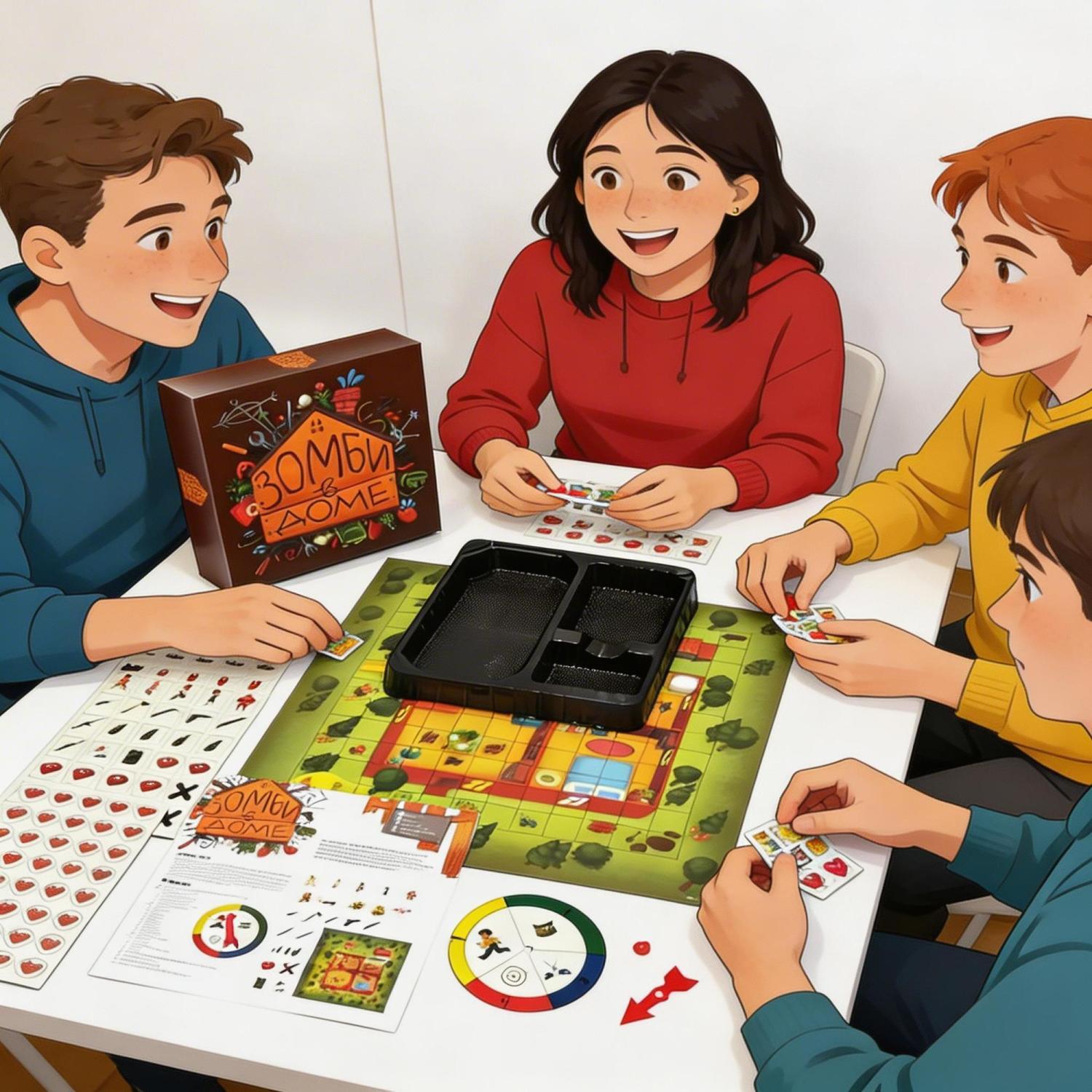 Russian Version Zombie Surviva - Board Game Zombie ulasan dan harga