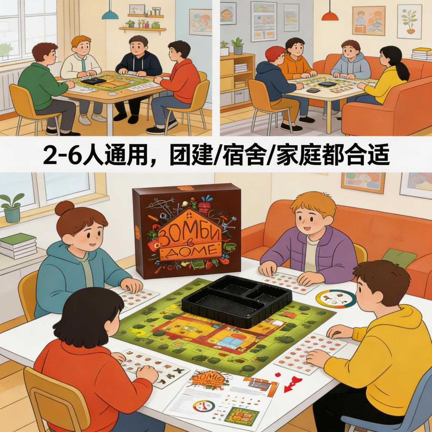Russian Version Zombie Surviva - Board Game Zombie ulasan dan harga