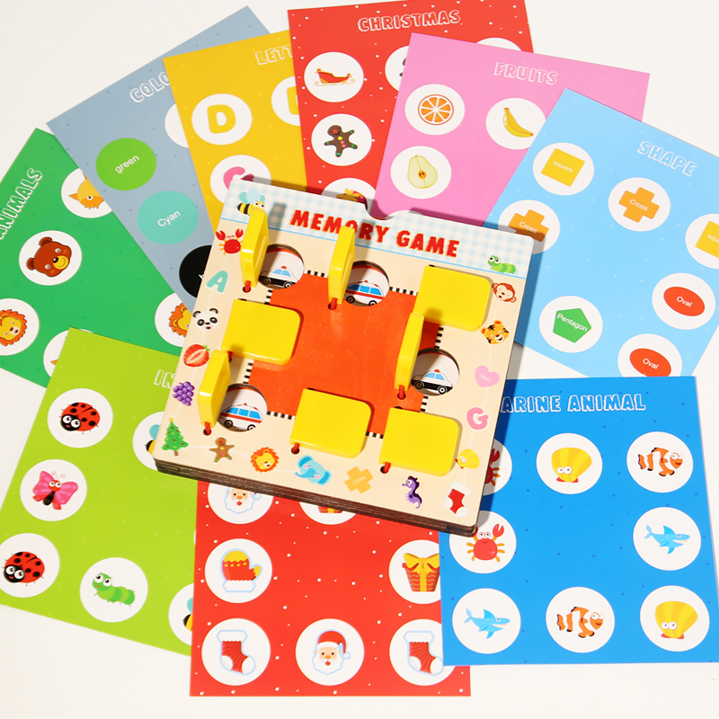 Wooden Memory Chess Toy For Ch - Board Game Oath ulasan dan harga